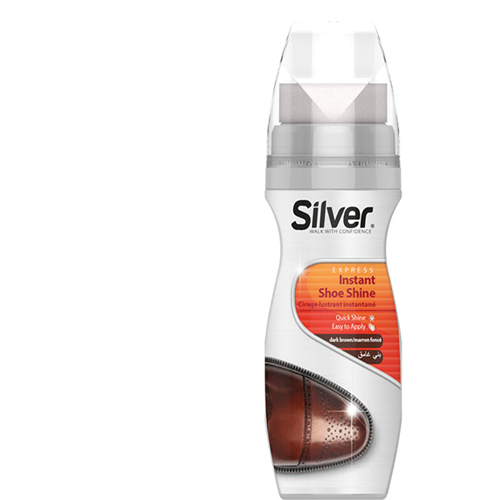 200ML SILVER BROWN/MARRON SPRAY POLISH