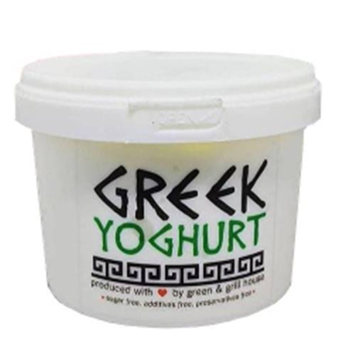 600ML GREEN FRESH GREEK PLAIN YOGHURT