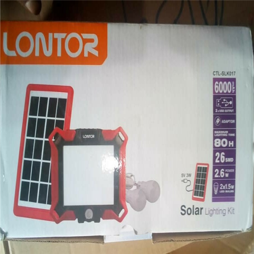 Solar lightening kit
