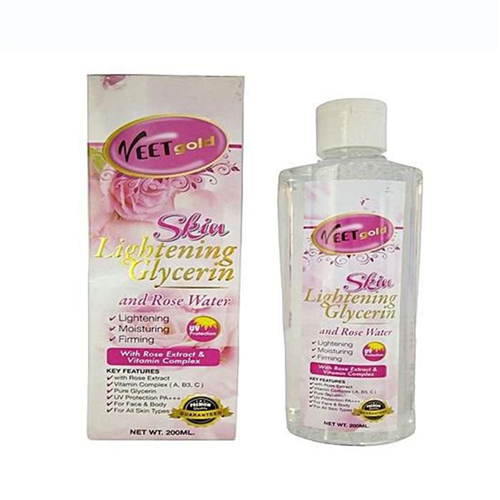 200Ml VEETGOLD SKIN LIGHTENING GLY ROSE WATER