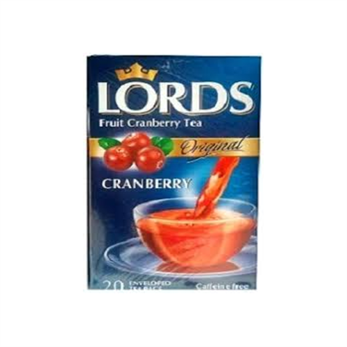 40G LORDS FRUIT CRANBERRY TEA