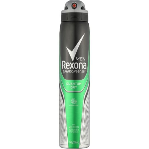 200ML REXONA QUANTUM DRY MEN BODY SPRAY