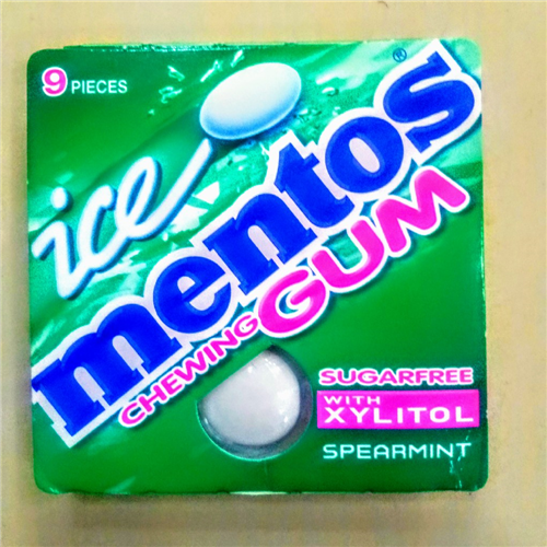 MENTOS ICE GUM SPEARMINT