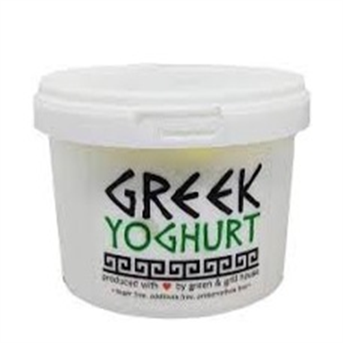 300ML GREEN FRESH GREEK PLAIN YOGHURT