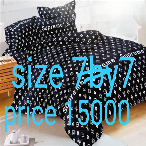 Supreme Louis Vuitton Designers Bedsheet and duvet 7by7