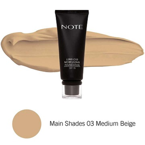 35ML NOTE LUMINOUS MOISTURIZING FOUNDATION B-03