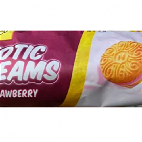 Nasco Exotic Creams Strawberry Biscuit