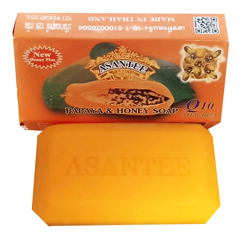 ASANTEE SOAP PAPAYA AND HONEY SOOAP