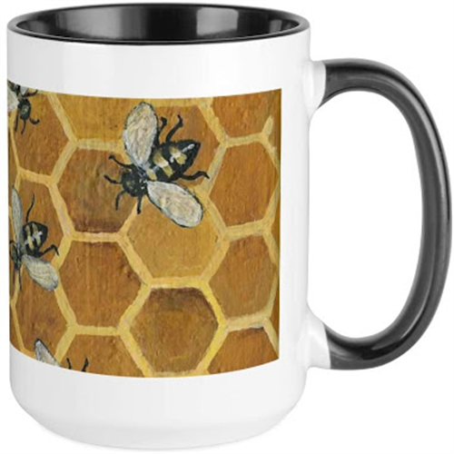 340G HONEY TREE HONEY GLASS MUG