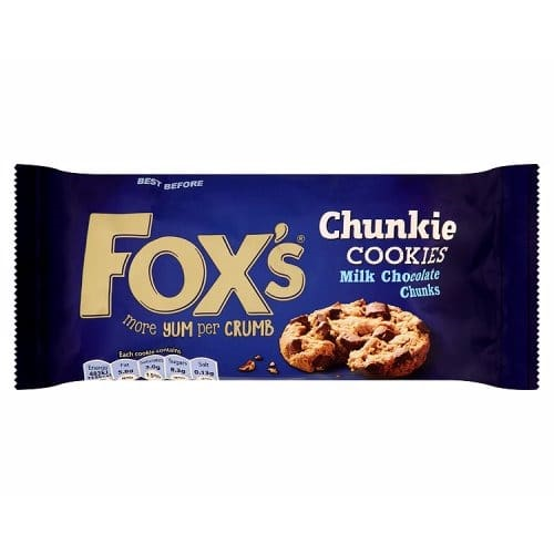 Fox's Chunkie Cookies Milk Chocolate