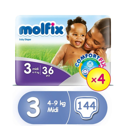 Molfix baby diapers Midi size 3