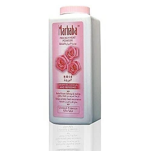 200G MARHABA PRICKLY HEAT POWDER ROSE