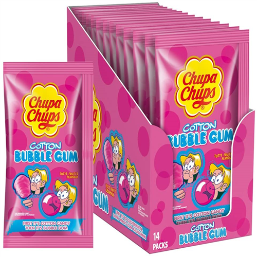 CHUPA CHUPS COTTON BUBBLE GUM  