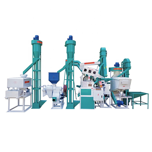 Rice Processing Equipment Set With Rice Polishing Machine