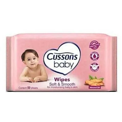 CUSSONS BABY WIPES ALMOND OIL