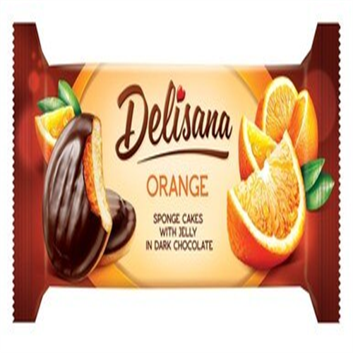 DELISANA ORANGE DARK CHOC CHIP COOKIES 180G