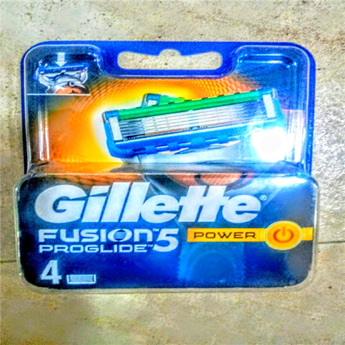 GILLETTE FUSION POWER RAZOR CART 4