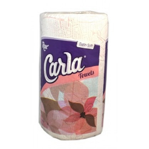 ROSE CARLA SINGLE TOWEL TOILETRIES 1X12