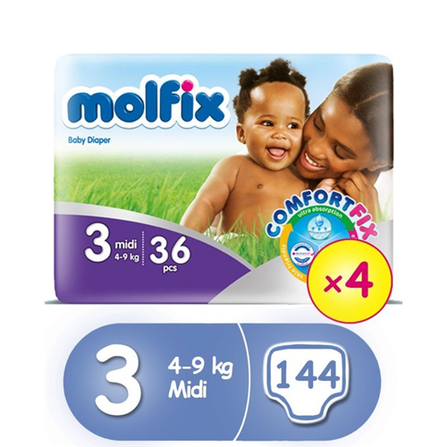 Molfix baby diapers Maxi size 4