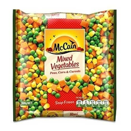 500G MCCAIN MIXED VEGETABLES