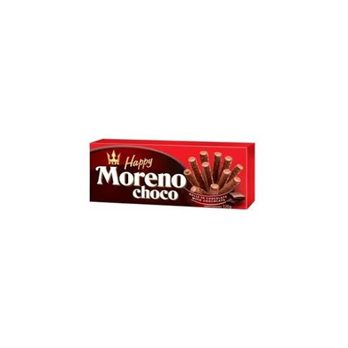 120G HAPPY MORENO CHOCO ROLLS