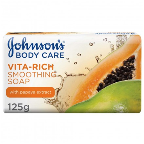 125G JOHNSONS BABY CARE SOAP VITA-RICH PAPAYA