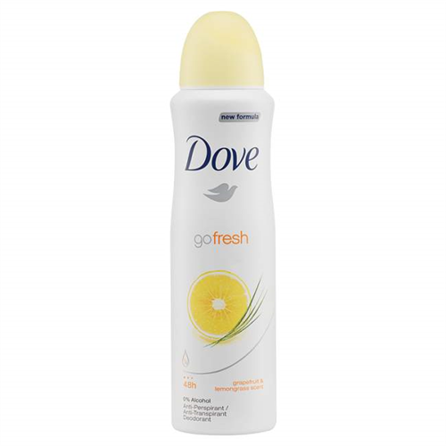 250ML DOVE BODY SPRAY GO FRESH