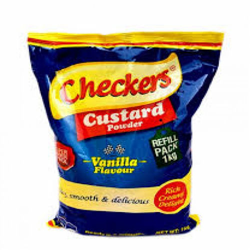 CHECKERS VANILLA CUSTARD POWDER 1KG REFILL