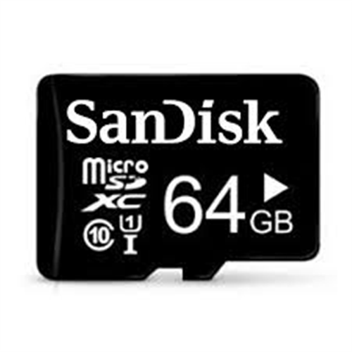 SANDISK MEMORY CARD -64GB