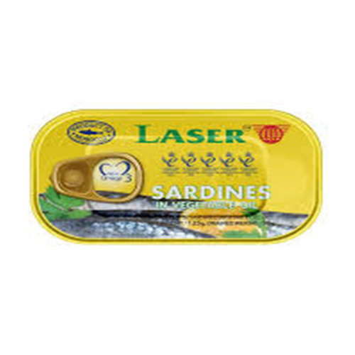 Laser Sardines In Sunflower Oil -125ml