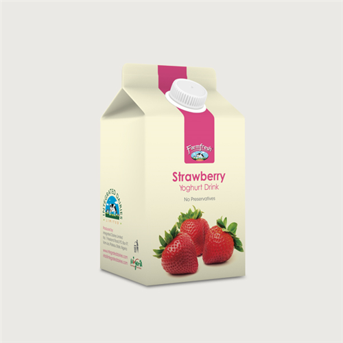 FARM FRESH YOGHURT DRINK STAWBERRY 500ML