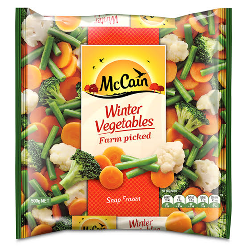 500G MCCAIN WINTER VEGETABLES