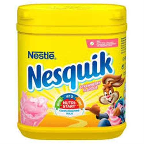 500G NESCAFE NESQUIK STRAWBERRY FLAVOUR