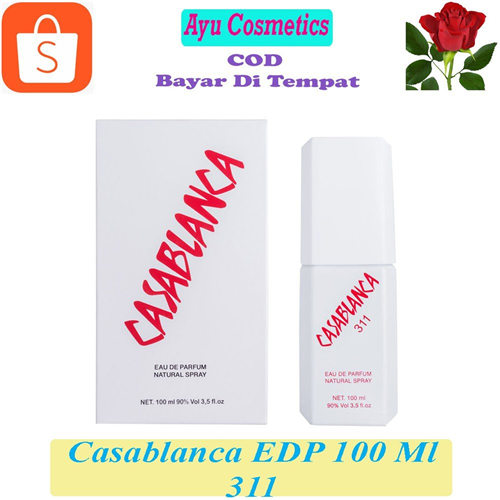 100ML CASABLANCA PERFUME (WHITE) 