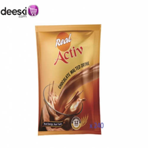 500G REAL ACTIVE CHOCOLATE MALTED DRINK  REFIL