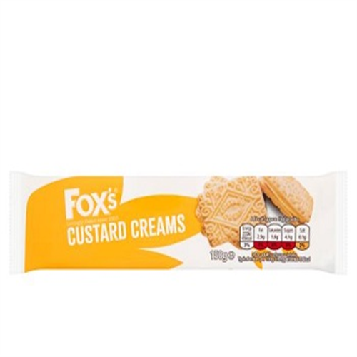 150G FOX'S CUSTARD CREAMS BISCUIT