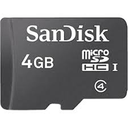 SANDISK MEMORY CARD 4GB