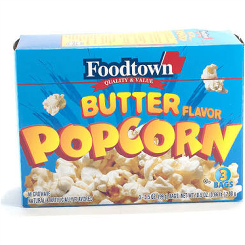 218 FOODTOWN BUTTER POPCORN 