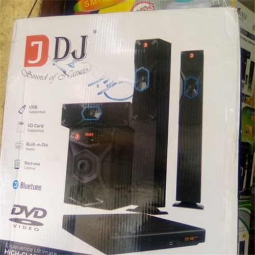 Djack Home Theater DJ-j Long Speaker With Free DVD Player