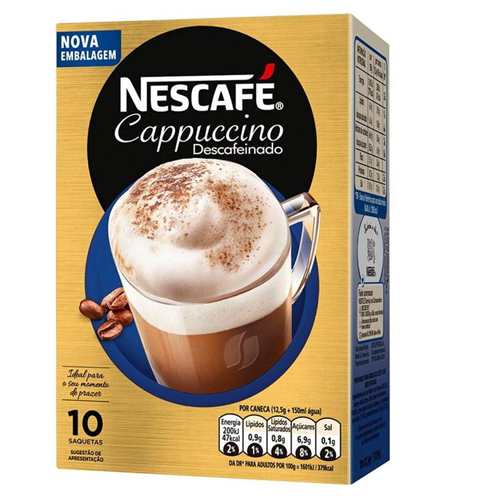 125G NESCAFE GOLD CAPPUCCINO DESCAFEINADO