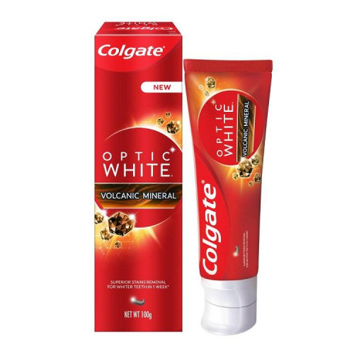 Colgate Optic White 100g Volcanic Mineral Toothpaste