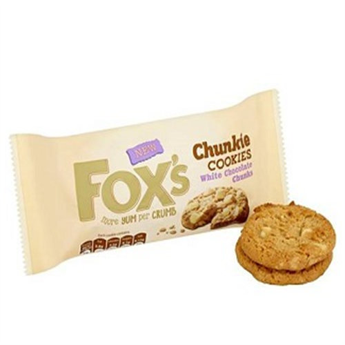 180G FOX'S CHUNKIE COOKIES WHITE CHOCOLATE CHUNKS