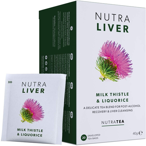 NUTRALIVER - Liver Support Tea | Liver Detox Tea | Hangover Tea - Providing a Liver Cleanse,