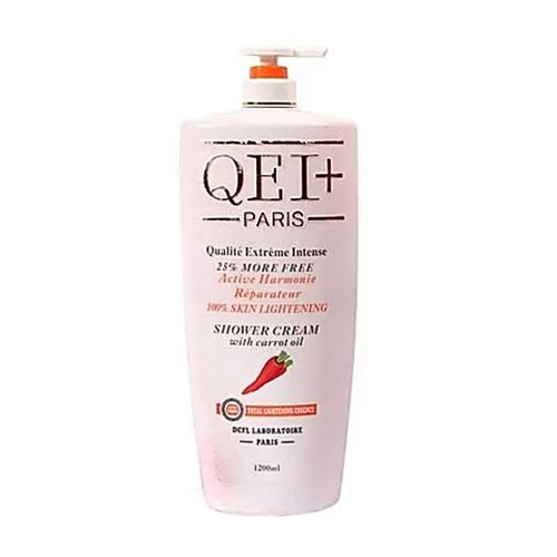 1200ML QEI+ SHOWER CREAM WITH CARROT OIL