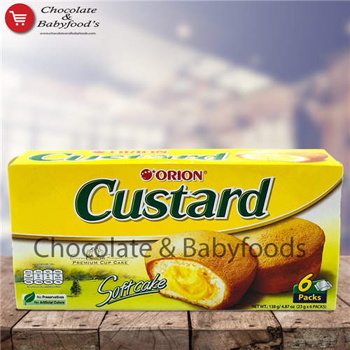 Orion Custard Soft Cake 138gm 