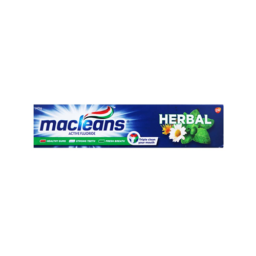 MACLEANS ACTIVE FLUORIDE HERBAL 140G