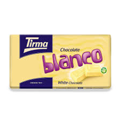 150G TIRMA CHOCOLATE BLANCO WHITE CHOCOLATE