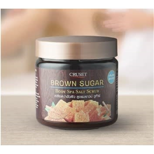 Cruset Brown Sugar Body Spa Salt Scrub.