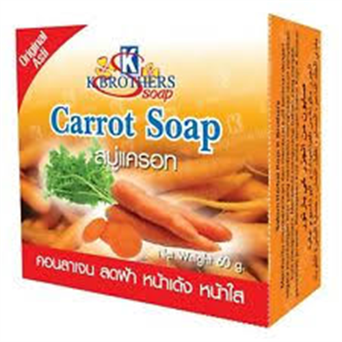 60G K BROTHERS CARROT SOAP