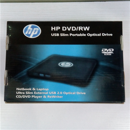 HP DVD/RW USB SLIM PORTABLE OPTICAL DRIVE
